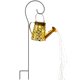 thumbnail image 2 of Luz de regadera solar Regadera Luz de cadena LED Ducha de estrella Luz de jardín Luz de ducha de jardín colgante Luz de hadas de cadena LED con energía solar a prueba de agua para patio Patio Camino, 2 of 11