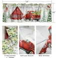 thumbnail image 4 of Sunflower Valance Curtains for Bedroom Living Room Newspaper Rustic Roman Shades for Windows Farmhouse Curtains & Drapes Aesthetic Rod Pocket Kitchen Window Curtains Over Sink 54x18in, 1 Panel, 4 of 6