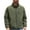 Army Green(mens jackets), variant on GuangCheng George Mens Fleece Jackets,Full Zip,Polar Fleece,Outerwear,Casual,Softshell,Coat with Zippered Chest Pocket,Dark Gray,3XL