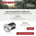 thumbnail image 5 of Yakima Car Rack System Component SKS Lock Core Kit with Key (2 Pack), 5 of 7