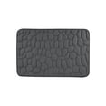 thumbnail image 5 of Tuvgenk Bath Mat Quick Dry Non Slip Water Absorbing Bathroom Rugs Rectangle Large 3x2 Dark Gray Floor Rug for Shower, 5 of 5