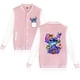 thumbnail image 3 of Sudadera con capucha gótica Y2k de Disney, chaqueta de béisbol de Lilo Stitch, sudadera para mujer, chaquetas de hip hop Harajuku, ropa de calle, abrigos universitarios sueltos, 3 of 5