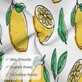 thumbnail image 5 of King Pillow Cases Standard Size - Cute Lemon Forest Green Leaves Soft Envelope Closure Microfiber Block Print Pillow Cover, Wrinkle Stain Resistant Travel Pillow Covers Standard Size 20x36in, 5 of 7