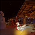 thumbnail image 2 of Cateissary Luces de decoración práctica brillante luz de Navidad bonita escultura de jardín exquisitos adornos de pollo césped vacaciones Kits de decoración para fiestas Tipo 1/S, 2 of 6