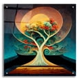 thumbnail image 1 of Epic Art 'Tree Of Life 1' by Ray Heere, Acrylic Glass Wall Art, 24"x24", 1 of 8