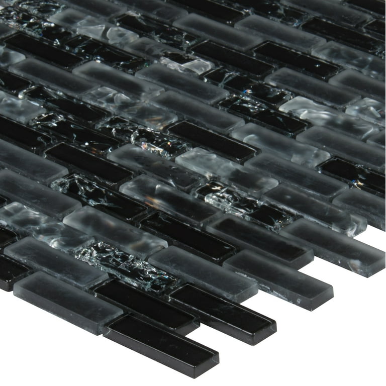 MSI Glissen 12 in. x 12 in. x 6mm Glass Mesh-Mounted Mosaic Tile (15 sq. ft./case) MSI Glissen 12 in. x 12 in. x 6mm Glass Mesh-Mounted Mosaic Tile (15 sq. ft./case)