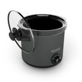 BLACK+DECKER 4Quart Slow Cooker with Chalkboard Surface, Slate
