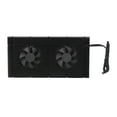 thumbnail image 1 of GPU Backplate Radiator, Backplane Memory Cooling Cooler Low Noise Dual Fan Design  For 3080 For 3070 0.5mm Pad 700, 1 of 8