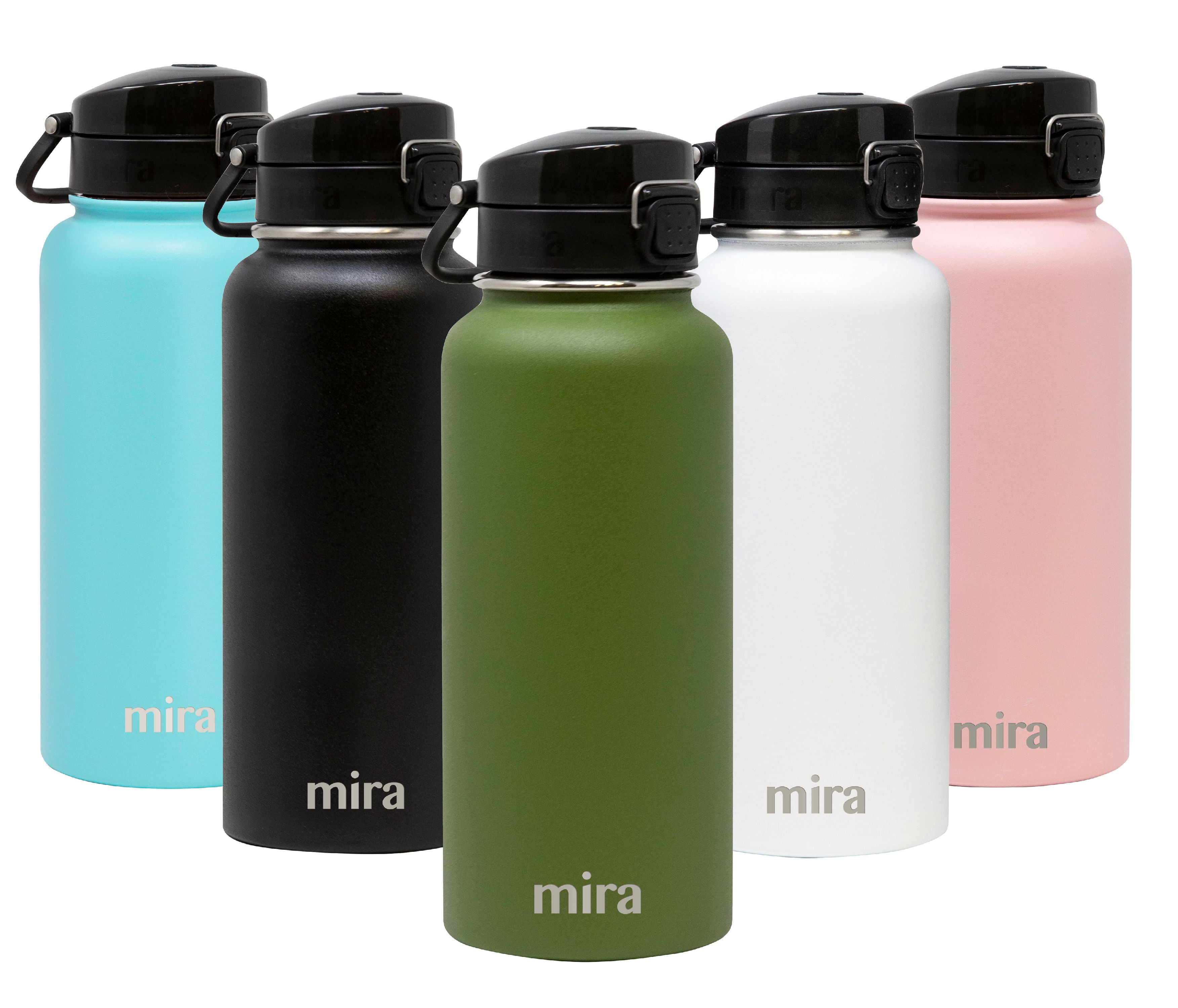 MIRA 32 oz Stainless Steel Water Bottle Vacuum Insulated Metal