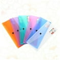 thumbnail image 5 of Soimiss 6Pcs Clear Document Folder Plastic Envelope Folder for File Storage, 5 of 6