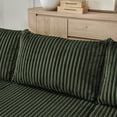thumbnail image 5 of NeoKo Compact Modular Sectional Sofa | Ultra-Comfy Compressed Corduroy Couch | Modern Minimalist Space-Saving Modular Sofa-Green, 5 of 7