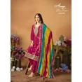 thumbnail image 3 of Custom Made Afghani Style Beautiful Straight Kurti With Pant Pakistani Readymade 3 Piece, 3 of 5