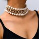 thumbnail image 4 of Boho Choker Necklace Gold Cuban Link Necklaces Chain Fashion Jewelry for Women and Girls, 4 of 4