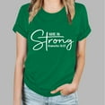 thumbnail image 2 of Blouses pour Femmes Hauts Imprimés Manches Courtes Blouse Col Rond T-Shirt Hauts, 2 of 9