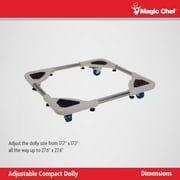 Magic Chef MCSLB04P Adjustable Compact Washer Washing Machine Dolly Accessory