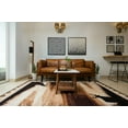 thumbnail image 2 of Furnish My Place Wildlife Cabin Rug – 3ft. 6in. x 5ft. 6in, Multicolor Lodge Area Rug with Eclectic Border, Twin Moose Pattern, Jute Backing. Country Interior Decor, Living Room, 2 of 13