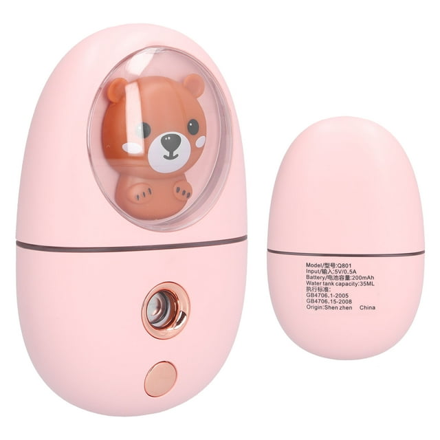 Pulverizador de belleza Bling Bling facial portátil rosa de alta capacidad