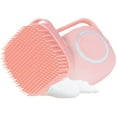 thumbnail image 1 of MISTHIS Cepillo de baño para perros, cepillo de masaje para mascotas, dispensador de champú, cepillo de silicona suave, cerdas de goma para el cuidado de la ducha de perros y gatos Ormromra WMXL-121-2, 1 of 7