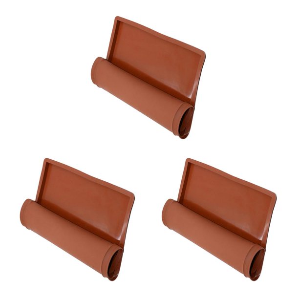 Bewildely Forma Rectangular Silicona Pastel Suizo Estera Molde de Sushi Pizza Pan para hornear Rodillo de Type1 NO1