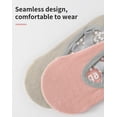 thumbnail image 6 of Yawlsow 4 Pairs Pilates Socks with Grip for Woman, Breathable Cross-Strap Design, Non-Slip Yoga Socks for Barre, Ballet, Workout, Hospital, 6 of 6