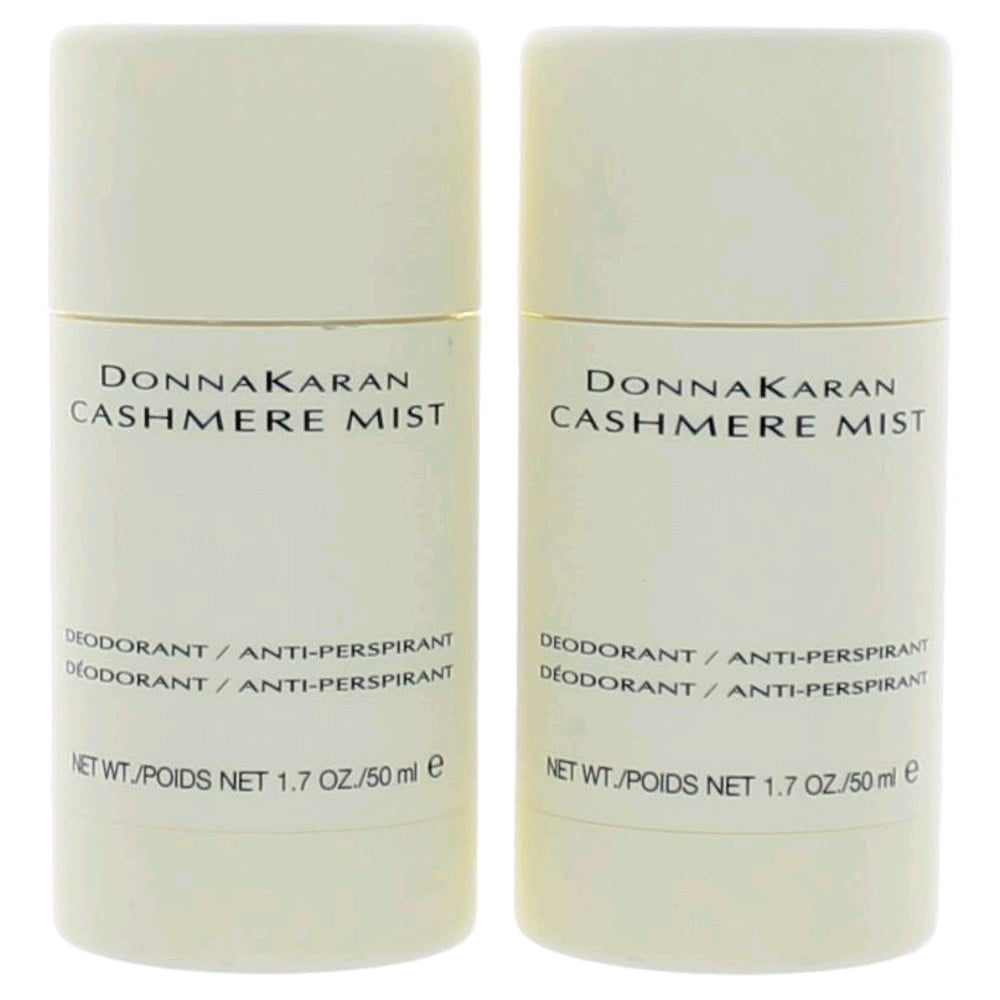 Cashmere Mist by Donna Karan, 2 x 1.7 Deodorant Anti-Perspirant Stick for Women - Walmart.com