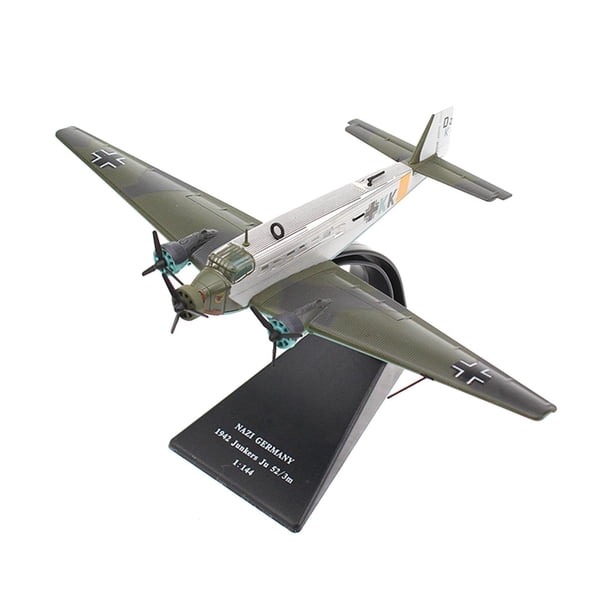 Modelo de avión de transporte a escala 1/144, pieza de colección de transportador de aviones de fundición a presión, avión de aleación con base de exh