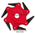 thumbnail image 2 of Universal Steel 6- Universal Metal Weed Eater Blades Mn65 Steel Weed Eater Replacement Blade, 2 of 8