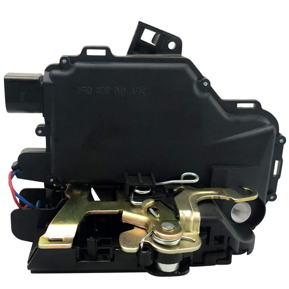 MYSMOT Door Latch & Lock Actuator Front Left Driver Side Fits VW 98-10 Bee-tle 99-06 Go-lf 06-09 G-TI 99-10 Je-tta 00-05 Pas-sat 6-09 Ra-bbit (Replaces 3B1837015A 3B1837015AJ)