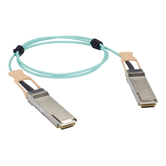 Black Box Fiber Optic Network Cable (QSFP100GAOC3MBB)