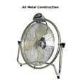 thumbnail image 4 of 20" Ind Grade Oscillating High Velocity Fan - Chrome Grill, 4 of 11
