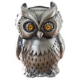 thumbnail image 3 of OUNONA Owl Shaped Coin Bank Made of Zinc Alloy Dark Brown Perfect for Storage and Home Decoration 6 inches, 3 of 8