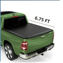RVNI 6.75 ft Soft Roll Up Truck Bed Tonneau Cover compatible with 2017-2023 Ford F-350 F250 F350 Super Duty