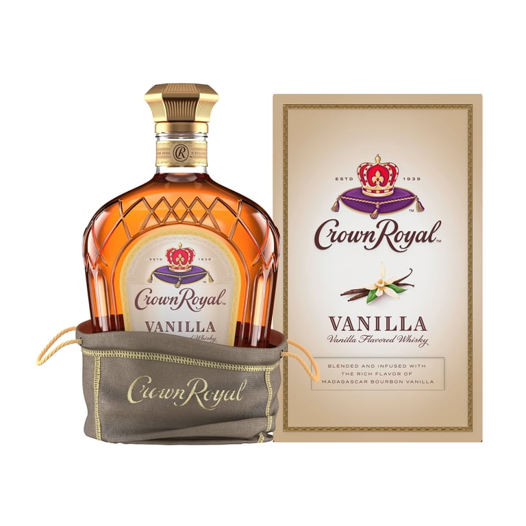 Crown Royal Vanilla Flavored Whisky, 750 mL, 35% ABV - Walmart.com