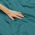 thumbnail image 3 of Lux Decor Collection Twin Bed Sheets Set 4 Piece - 16 Inch Deep Pocket Microfiber Sheets - Teal, 3 of 8