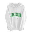 thumbnail image 2 of Pantalons pour Femmes Imprimé Saint-Patrick Décontracté Manches Longues Sweat à Capuche Ample Saint-Patrick, 2 of 5