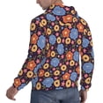 thumbnail image 3 of Hoodies for Men - hand drawn flowers_A Long Sleeve Comfrt Men'S Fashion Hoodies & Sweatshirts, Sweatshirts for Men Hoodies Pullover Clothing Clothes with Pouch, 3 of 7