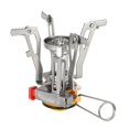 thumbnail image 1 of TOMSHOO Mini Backpacking Canister Stove Burners Camping Outdoor Cooking Foldable Hiking Supply Butane Propane Canister Compatible, 1 of 5