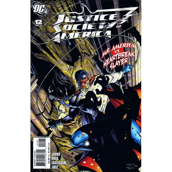 Justice Society of America (2nd Series) #12A VF ; DC Comic Book