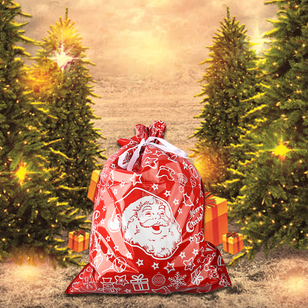 foil xmas bags