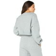 thumbnail image 3 of Celebrity Pink Juniors Cropped Sweatshirt w/Lightening Bolt Print, Sizes XS-XXXL, 3 of 4
