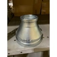thumbnail image 3 of 3 Inch x 2 Inch NPT Galvanized Bell Reducing Coupling, 150#, UL/FM Certified, Lead-Free, Malleable Iron for Water, Air, and Steam Applications, 3 of 4