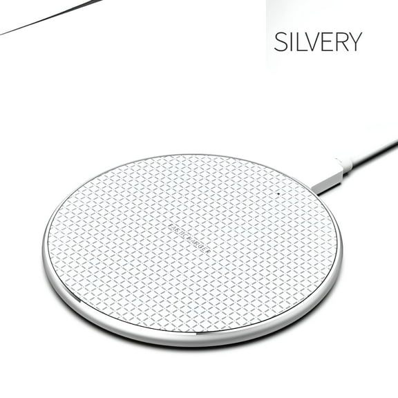 GJX Wireless Charger, Fast Wireless Charging Pad 15W Max Compatible with Smartphones