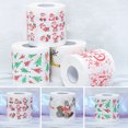 thumbnail image 2 of Santa Claus Toilet Paper Roll Décor, Christmas Bathroom Holiday Tissue Decoration, 2 of 6