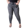 thumbnail image 1 of Jeans Skinny con strech Balam /Tallas Extras, 6338 (Gris) gris oscuro 38, 1 of 5