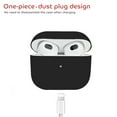 thumbnail image 2 of Étui d'Écouteurs en Silicone Liquide Compatible Bluetooth de 4e Génération, Couleur Unie, pour Airpods 3, 2 of 8