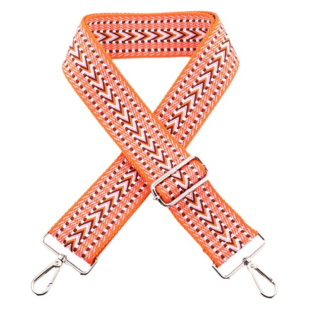 Correas de bolso cruzado con múltiples patrones, bordado Retro Jacquard de repuesto ajustable