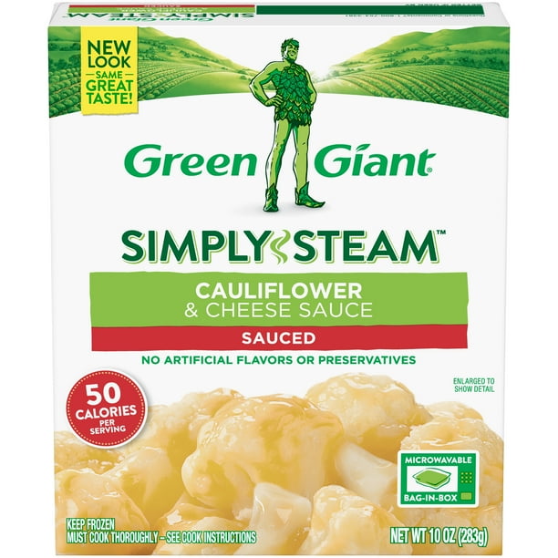 Green Giant® Steamers Cauliflower & Cheese Sauce 10 oz. Box Walmart