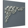 thumbnail image 5 of Ekena Millwork 5 7/8"W x 8 5/8"H x 3/4"P Versailles Small Ribbon with Bow Onlay, Right, 5 of 6