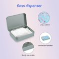 thumbnail image 3 of Funda de viaje con soporte para hilo dental Aaymoous, paquete de 2 con púas, 3 of 6