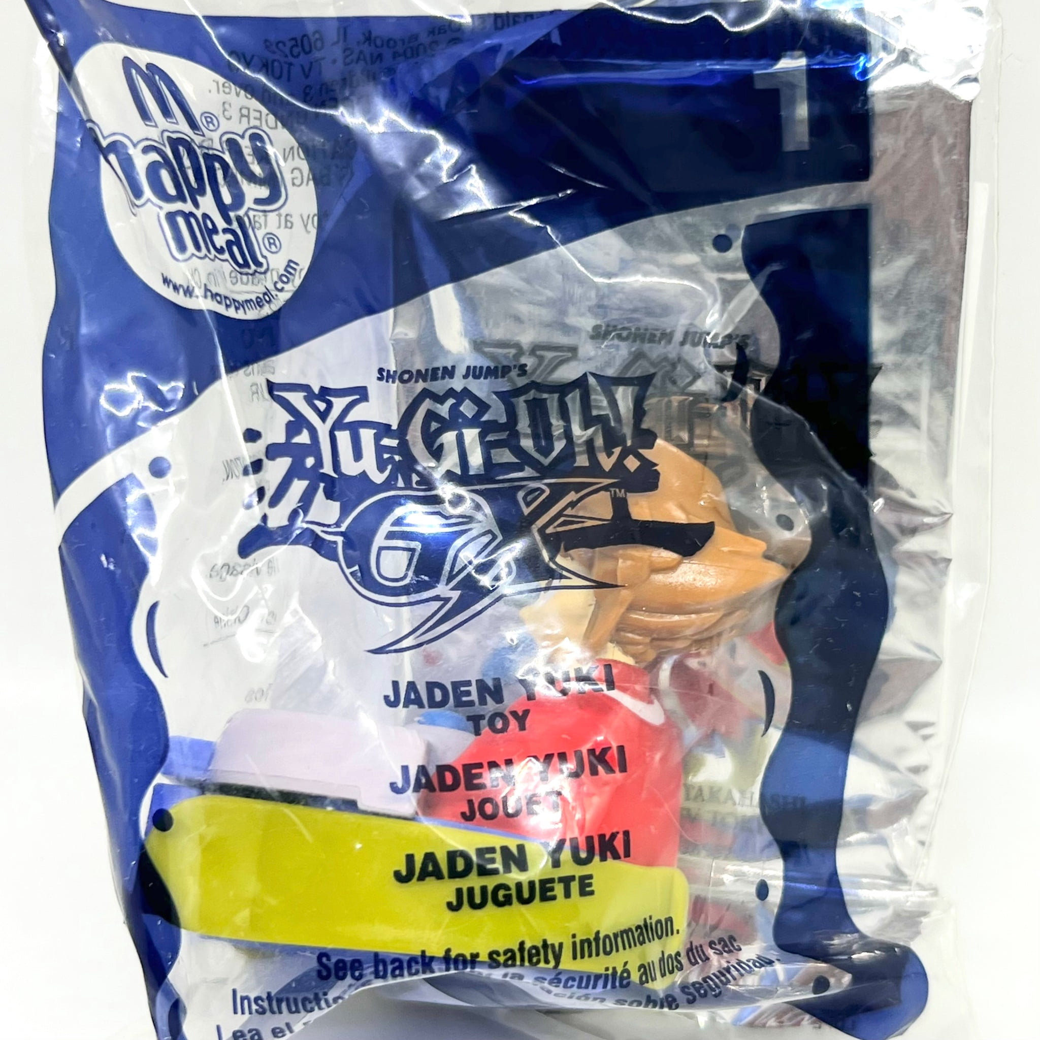 McDonald's Happy Meal #1 YU-GI-OH Jaden Yuki in Original Packaging